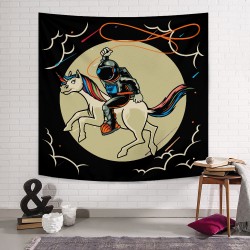 Astronot Unicorn Duvar Örtüsü Astronot Unicorn Duvar Örtüsü