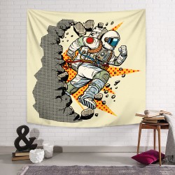 Astronaut Run Duvar Örtüsü Astronaut Run Duvar Örtüsü