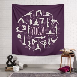 Bandha Yoga Duvar Örtüsü Bandha Yoga Duvar Örtüsü