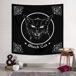 Black Cat Duvar Örtüsü Black Cat Duvar Örtüsü