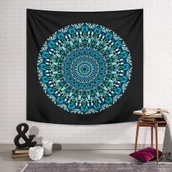 Blue Mandala Duvar Örtüsü Blue Mandala Duvar Örtüsü