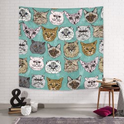 Cats 2 Duvar Örtüsü Cats 2 Duvar Örtüsü