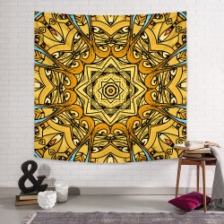 Flake Mandala Duvar Örtüsü Flake Mandala Duvar Örtüsü
