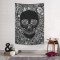 Flower Skull Duvar Örtüsü
