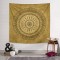 Gold Mandala Duvar Örtüsü