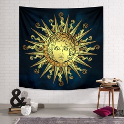 Gold Medusa Duvar Örtüsü