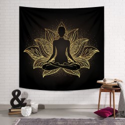 Gold Yoga Duvar Örtüsü Gold Yoga Duvar Örtüsü