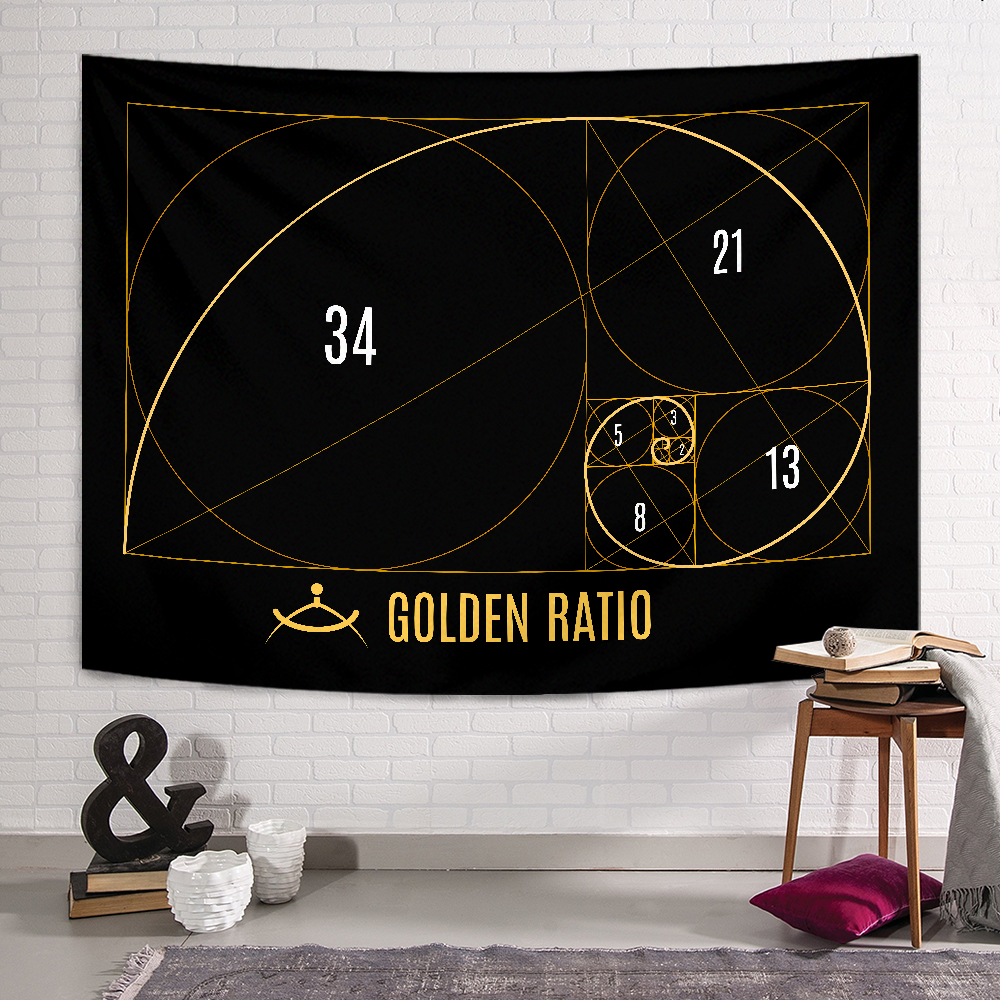 Golden Ratio Duvar Örtüsü
