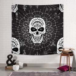 Kurukafa Ağ Desen Duvar Örtüsü Kurukafa Ağ Desen Duvar Örtüsü