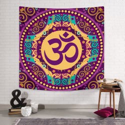 Mandala Ohm Duvar Örtüsü Mandala Ohm Duvar Örtüsü