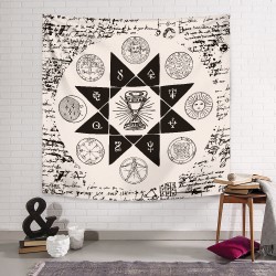 Occult Geometric Duvar Örtüsü Occult Geometric Duvar Örtüsü
