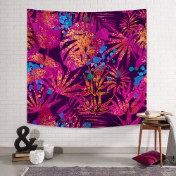 Purple Leaves Duvar Örtüsü Purple Leaves Duvar Örtüsü