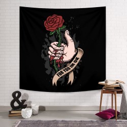 Rose Blood Hand Duvar Örtüsü Rose Blood Hand Duvar Örtüsü