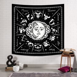 Siyah Burçlar Duvar Örtüsü Siyah Burçlar Duvar Örtüsü