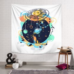 Sun Kozmic Mandala Duvar Örtüsü Sun Kozmic Mandala Duvar Örtüsü