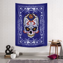 Tribal Kurukafa Duvar Örtüsü