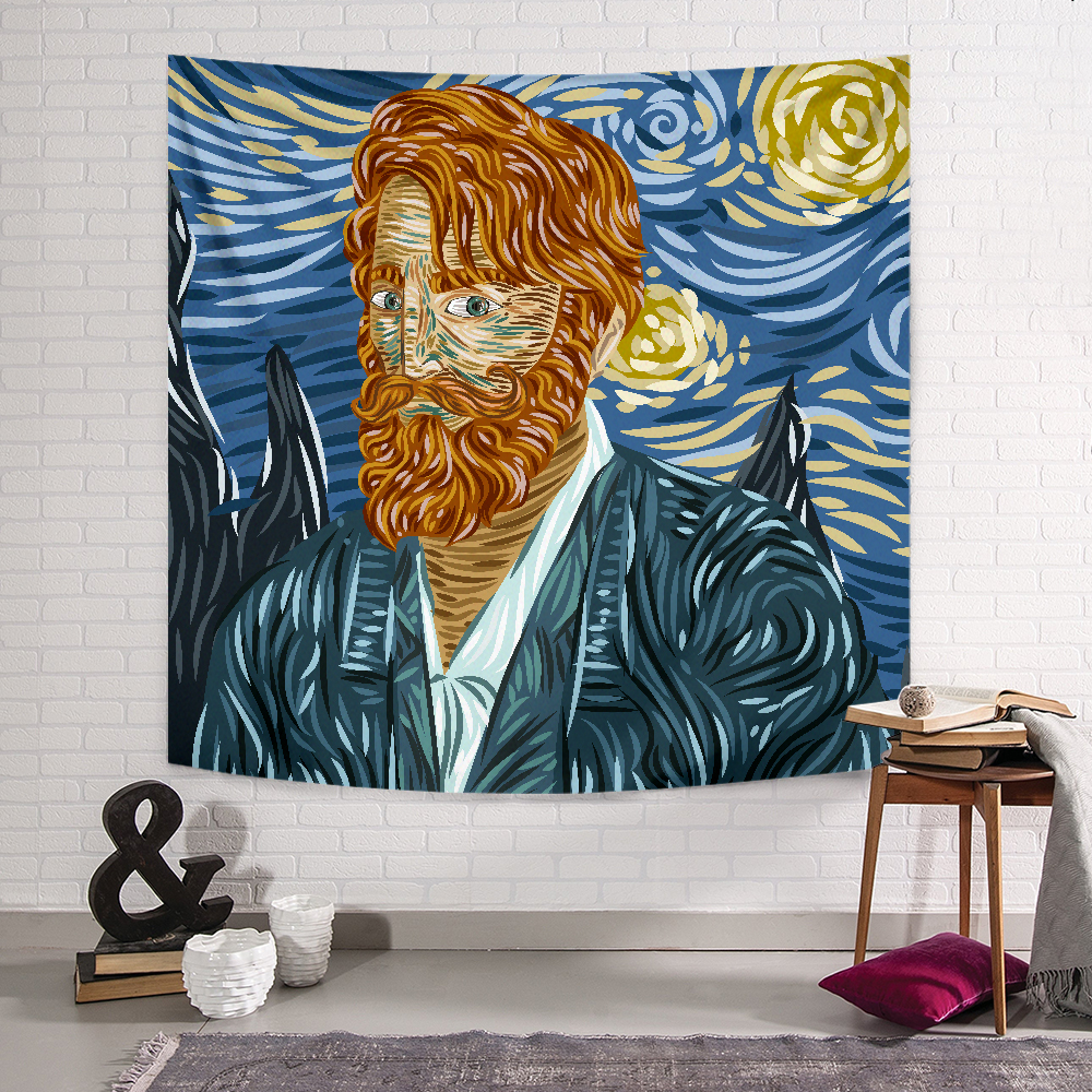 Van Gogh Duvar Örtüsü