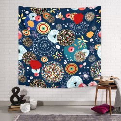 Vektörel Daireler Duvar Örtüsü Vektörel Daireler Duvar Örtüsü