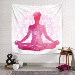 White Yogi Duvar Örtüsü White Yogi Duvar Örtüsü