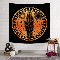 Witches Hamsa Duvar Örtüsü Witches Hamsa Duvar Örtüsü