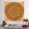 Yellow Ornament Mandala Duvar Örtüsü