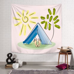 Çadır Güneş Duvar Örtüsü