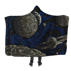 Dark Galaxy Kapşonlu Battaniye Dark Galaxy Kapşonlu Battaniye