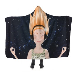Mindfulness Girl Kapşonlu Battaniye Mindfulness Girl Kapşonlu Battaniye