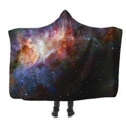 Nebula Serisi 1 Kapşonlu Battaniye