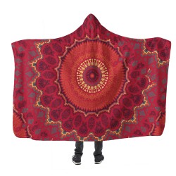 Soft Mandala 4 Kapşonlu Battaniye