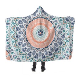 Soft Mandala 5 Kapşonlu Battaniye