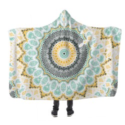 Soft Mandala 6 Kapşonlu Battaniye