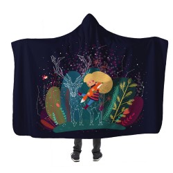 Fable Girl Kapşonlu Battaniye