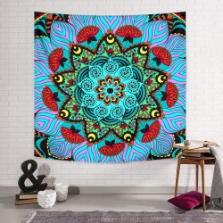 Animate Mandala Duvar Örtüsü  Animate Mandala Duvar Örtüsü