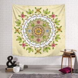 Asian Mandala Duvar Örtüsü  Asian Mandala Duvar Örtüsü