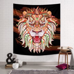 Aslan Yüzü Duvar Örtüsü Aslan Yüzü Duvar Örtüsü
