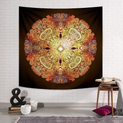 Ayurveda Mandala Duvar Örtüsü  Ayurveda Mandala Duvar Örtüsü