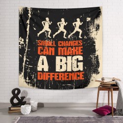 Big Difference Motivasyon Duvar Örtüsü Big Difference Motivasyon Duvar Örtüsü