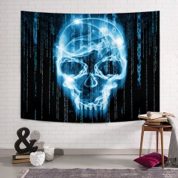 Blue Matrix Duvar Örtüsü Blue Matrix Duvar Örtüsü