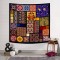 Boho Patchwork Duvar Örtüsü