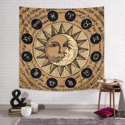 Brown Sun Moon Duvar Örtüsü Brown Sun Moon Duvar Örtüsü