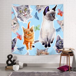 Cats Duvar Örtüsü Cats Duvar Örtüsü