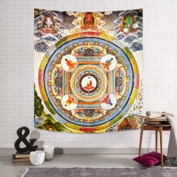 Circle Buddha Duvar Örtüsü Circle Buddha Duvar Örtüsü