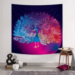 Colorful Peacock Duvar Örtüsü Colorful Peacock Duvar Örtüsü