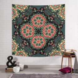 Cross Mandala Duvar Örtüsü Cross Mandala Duvar Örtüsü
