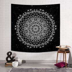 Dantel Mandala Duvar Örtüsü Dantel Mandala Duvar Örtüsü
