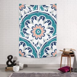 Dikey Mandala Duvar Örtüsü Dikey Mandala Duvar Örtüsü