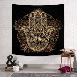 Fatma'nın Eli Mandala Duvar Örtüsü Fatma'nın Eli Mandala Duvar Örtüsü