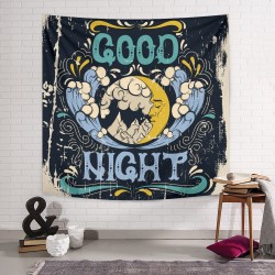 Good Night Moon Duvar Örtüsü  Good Night Moon Duvar Örtüsü