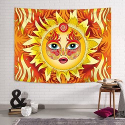 Güneş Tanrısı Duvar Örtüsü Güneş Tanrısı Duvar Örtüsü